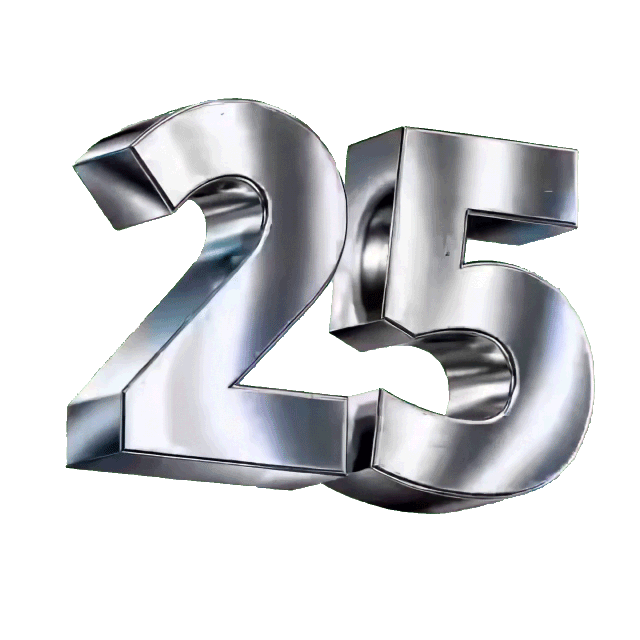 Logo Banner 25 Years a